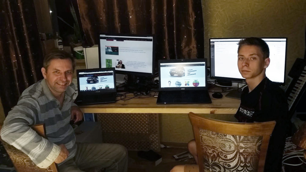 Наше с сыном совместное творчество